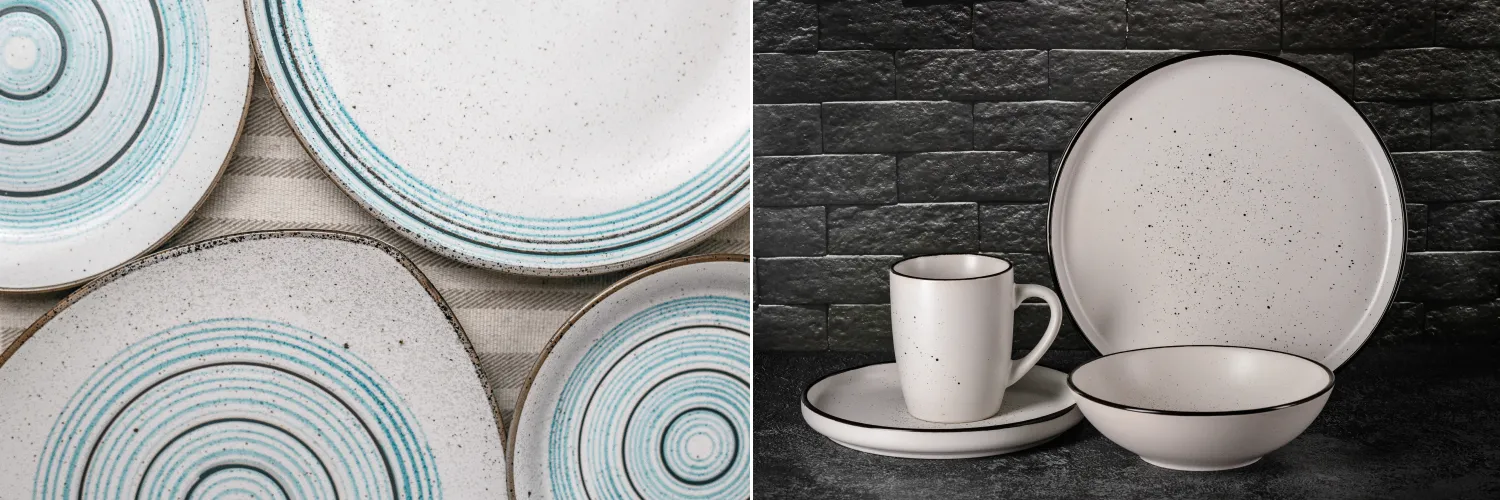 Тарелки, салатники, блюда. Серии посуды